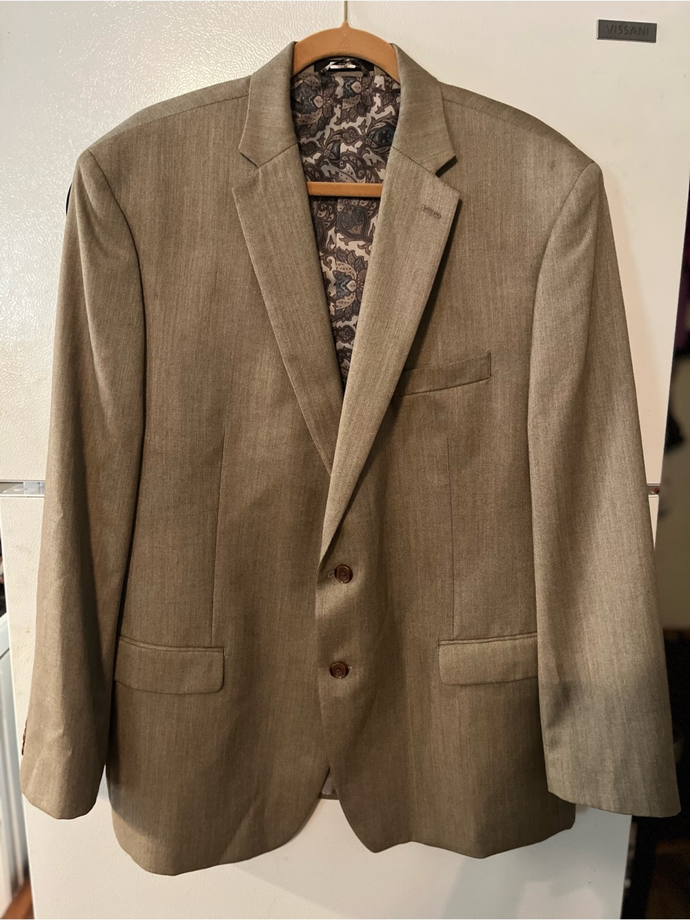 Lauren Ralph Lauren Men's Two-Button Brown Sport Coat